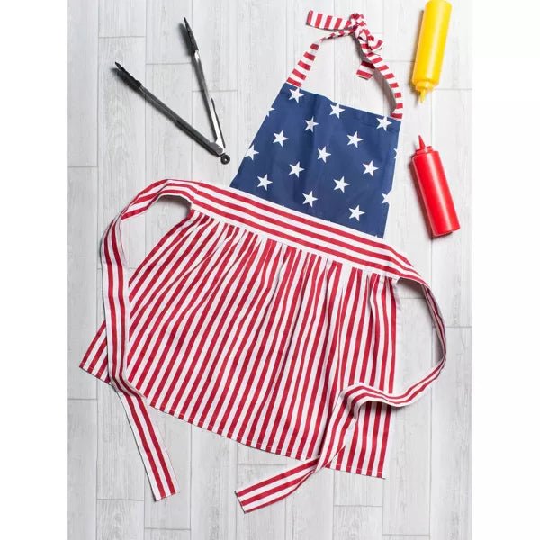 Stars and Stripes Apron - The Flag Lady