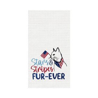 Stars and Stripes Cat Towel - The Flag Lady