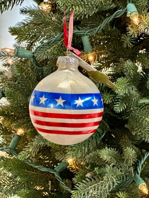 Stars and Stripes Flag Ornament - The Flag Lady