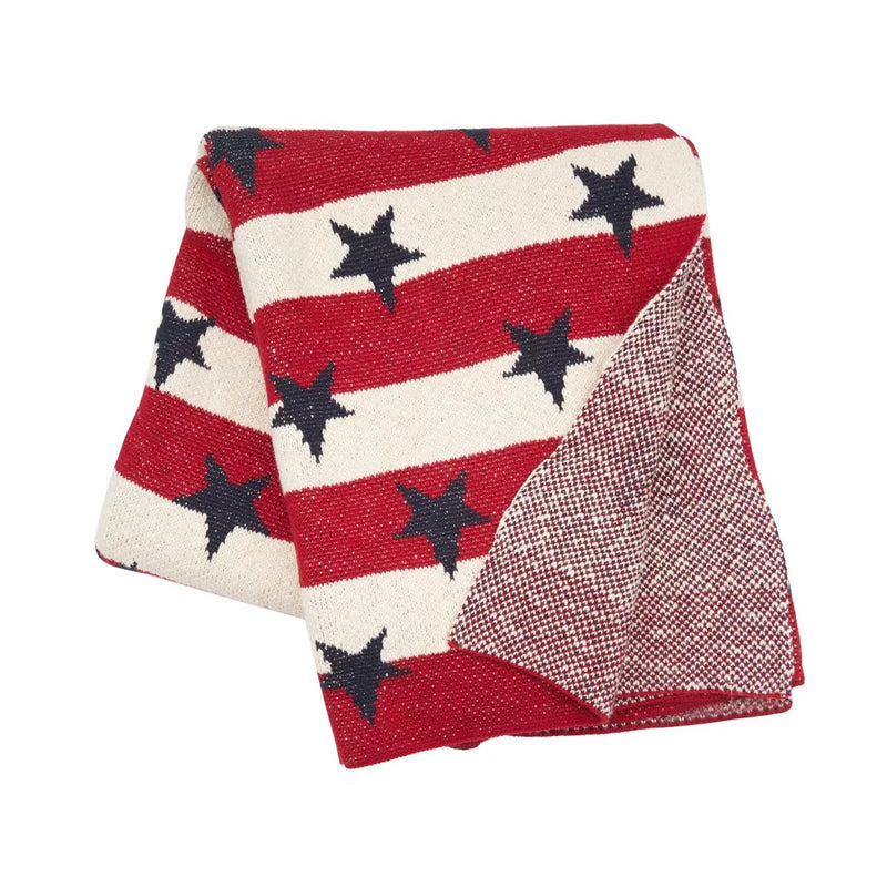 Stars and Stripes Throw - The Flag Lady