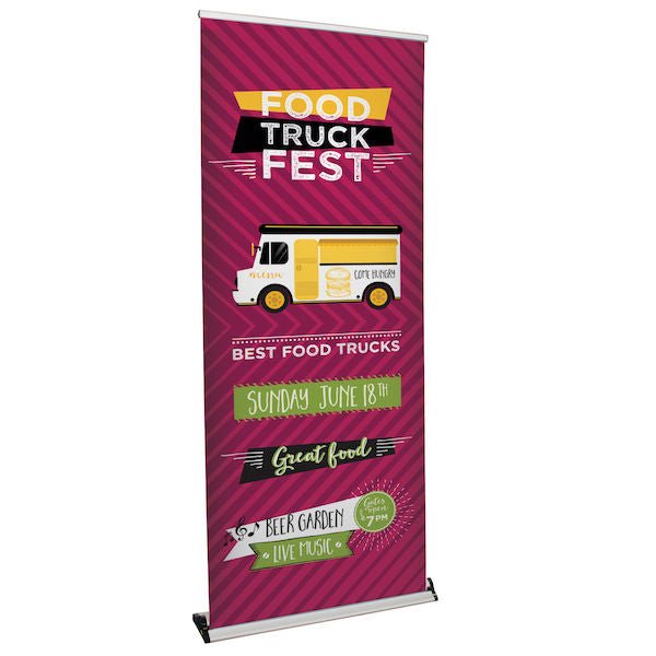 Superb Retractable Banner - 33.5 inches - The Flag Lady