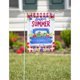 Sweet Summer Truck Garden Suede Flag - The Flag Lady