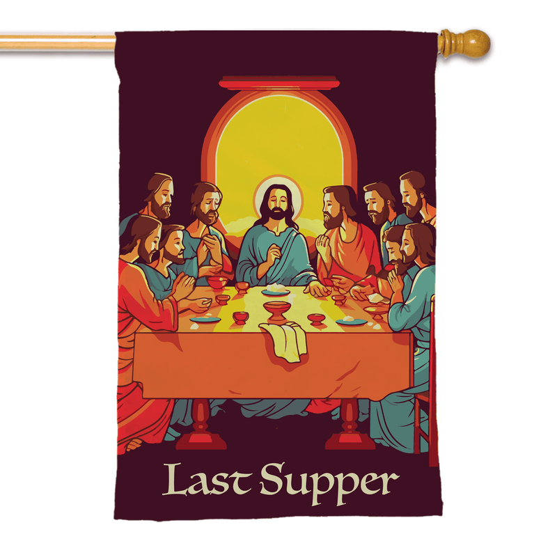 The Last Supper Flags - Holy Thursday - The Flag Lady