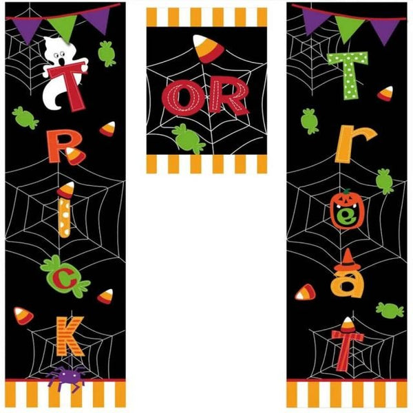 Trick or Treat Door Banner Kit - The Flag Lady