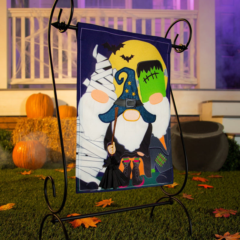 Trick or Treat Gnomes Garden Flag - The Flag Lady