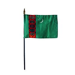 Turkmenistan Flags - The Flag Lady