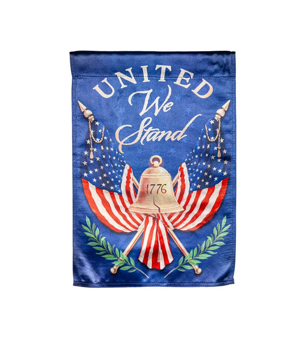 United We Stand Lustre Flag - The Flag Lady