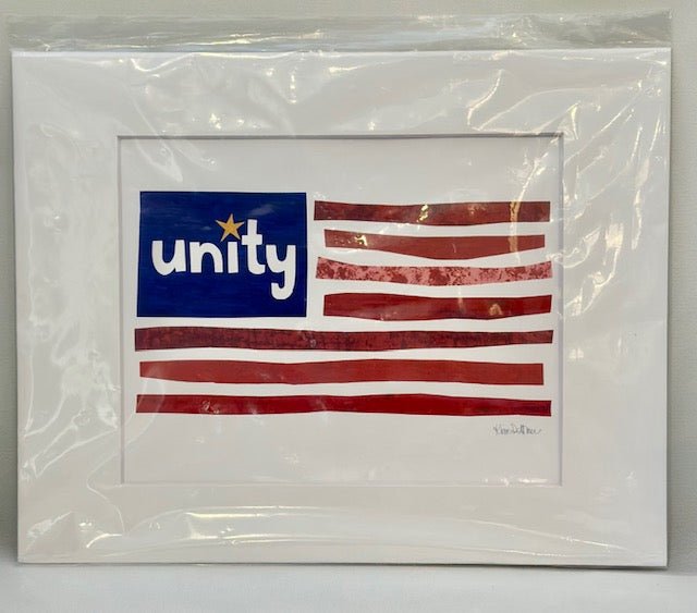 Unity Print (Artist - Kim Dettmer) - The Flag Lady