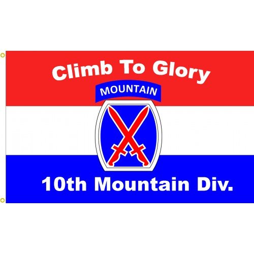 US Army 10th Mountain Division Flag - The Flag Lady