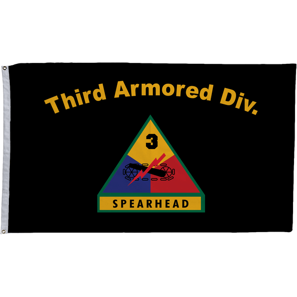 US Army 3rd Armored Division Flag - The Flag Lady