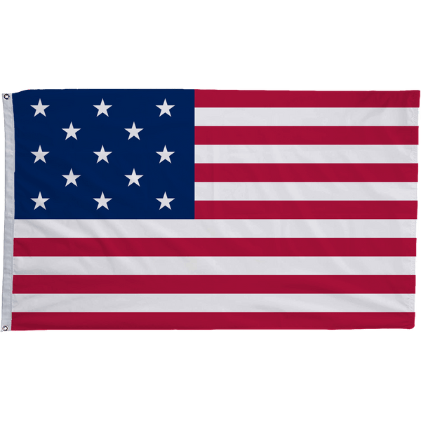 US Flag 13 Star (1777 - 1795) - The Flag Lady