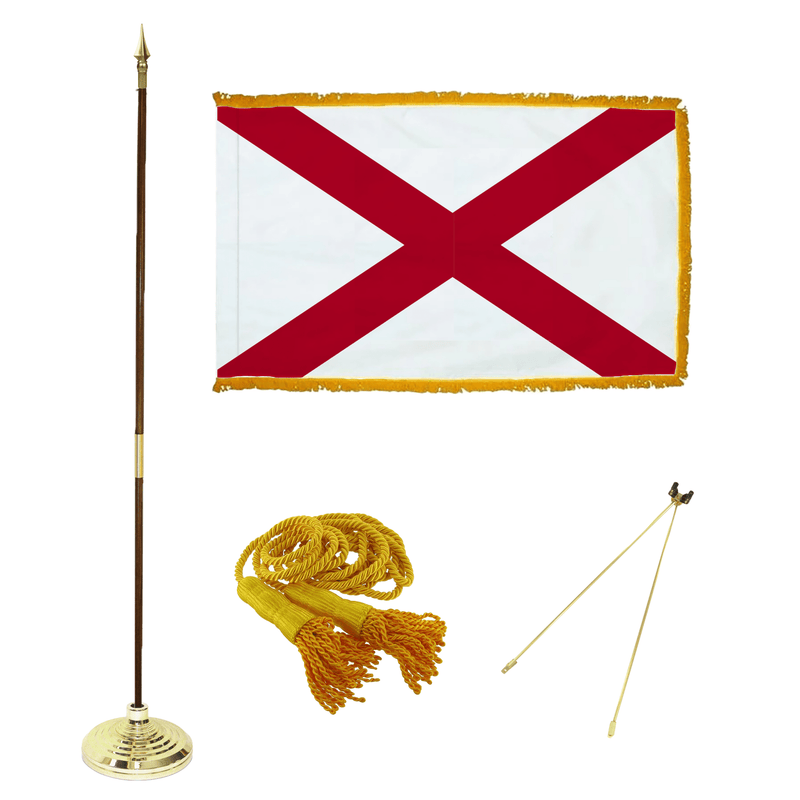 U.S. State Indoor Mounted Set - Deluxe - The Flag Lady