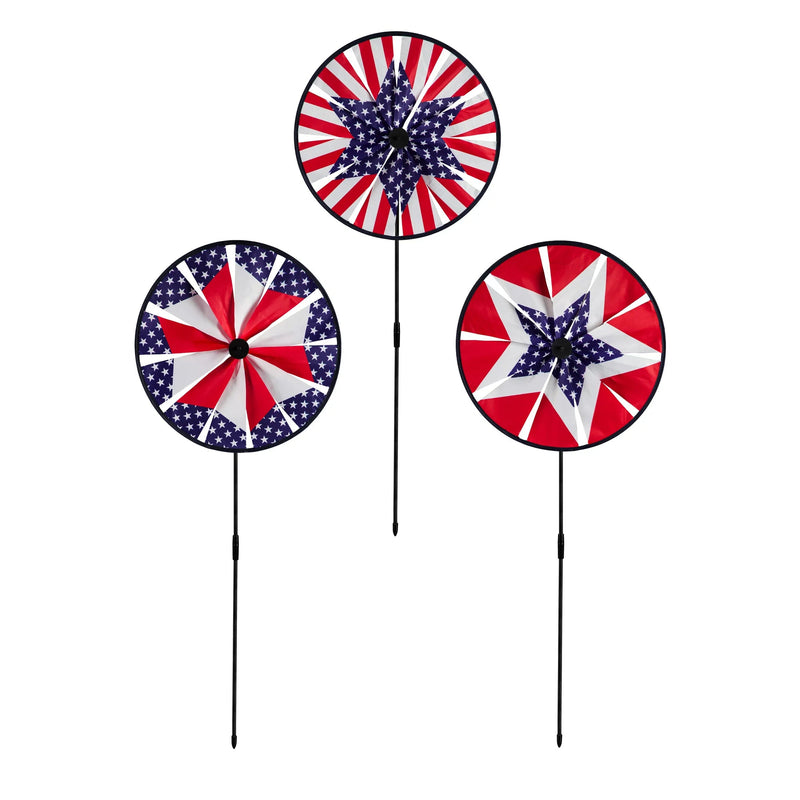 USA Pinwheel Spinners (Sold Separately) - The Flag Lady