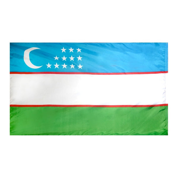 Uzbekistan Flags - The Flag Lady