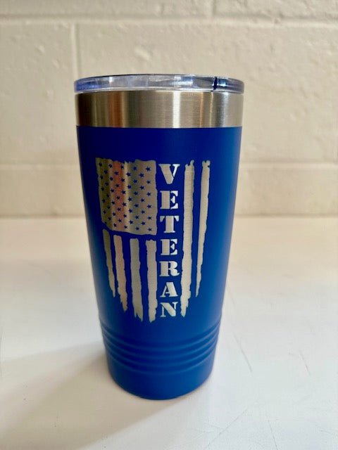 Veteran Tumbler - 20 oz - The Flag Lady