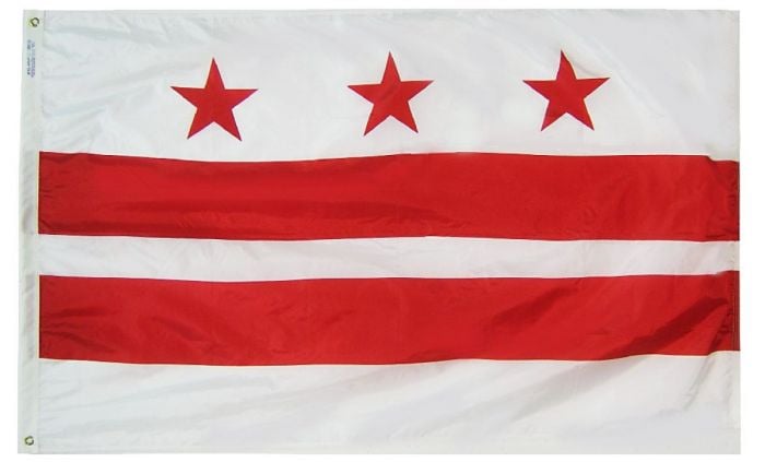 Washington DC Flags (District of Columbia Flags) - The Flag Lady