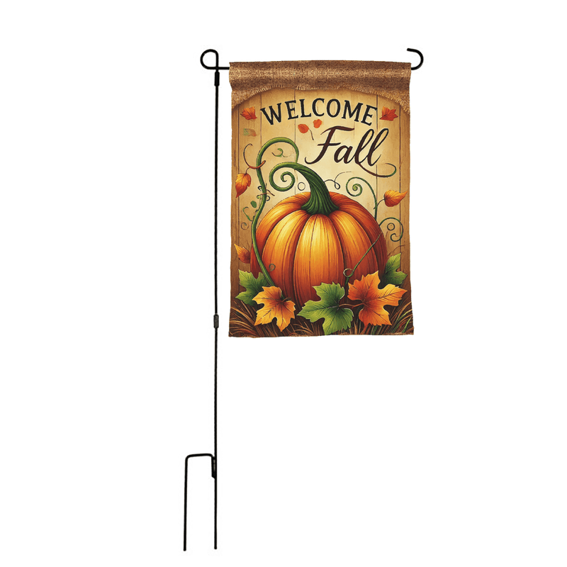 Welcome Fall Pumpkin - Flag Lady Limited 2024 Edition - The Flag Lady