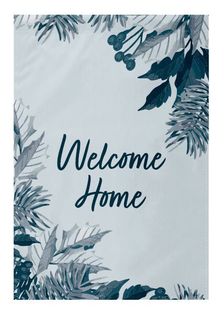 Winter Welcome Home Garden Flag - The Flag Lady