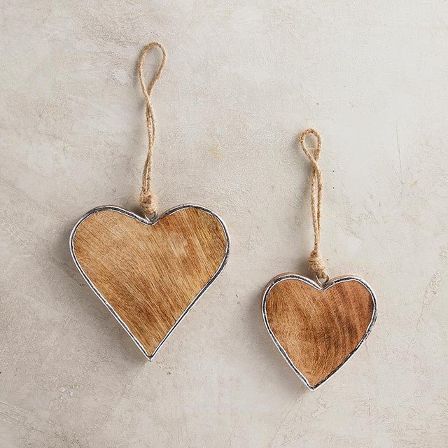 Wood Decor - Heart - Small - The Flag Lady