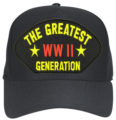 WWII The Greatest Generation Snapback Hat - The Flag Lady