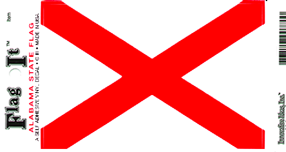 ALABAMA FLAG-IT Sticker